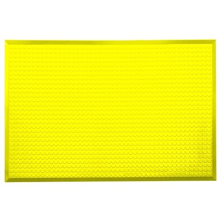 Ergomat Ergomat Infinity Smooth Yellow 3ft x 10ft Anti-Fatigue Floor Mat INS0310-Y